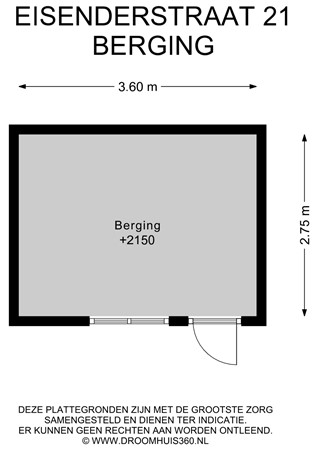 Floorplan - Eisenderstraat 21, 6165 CT Geleen
